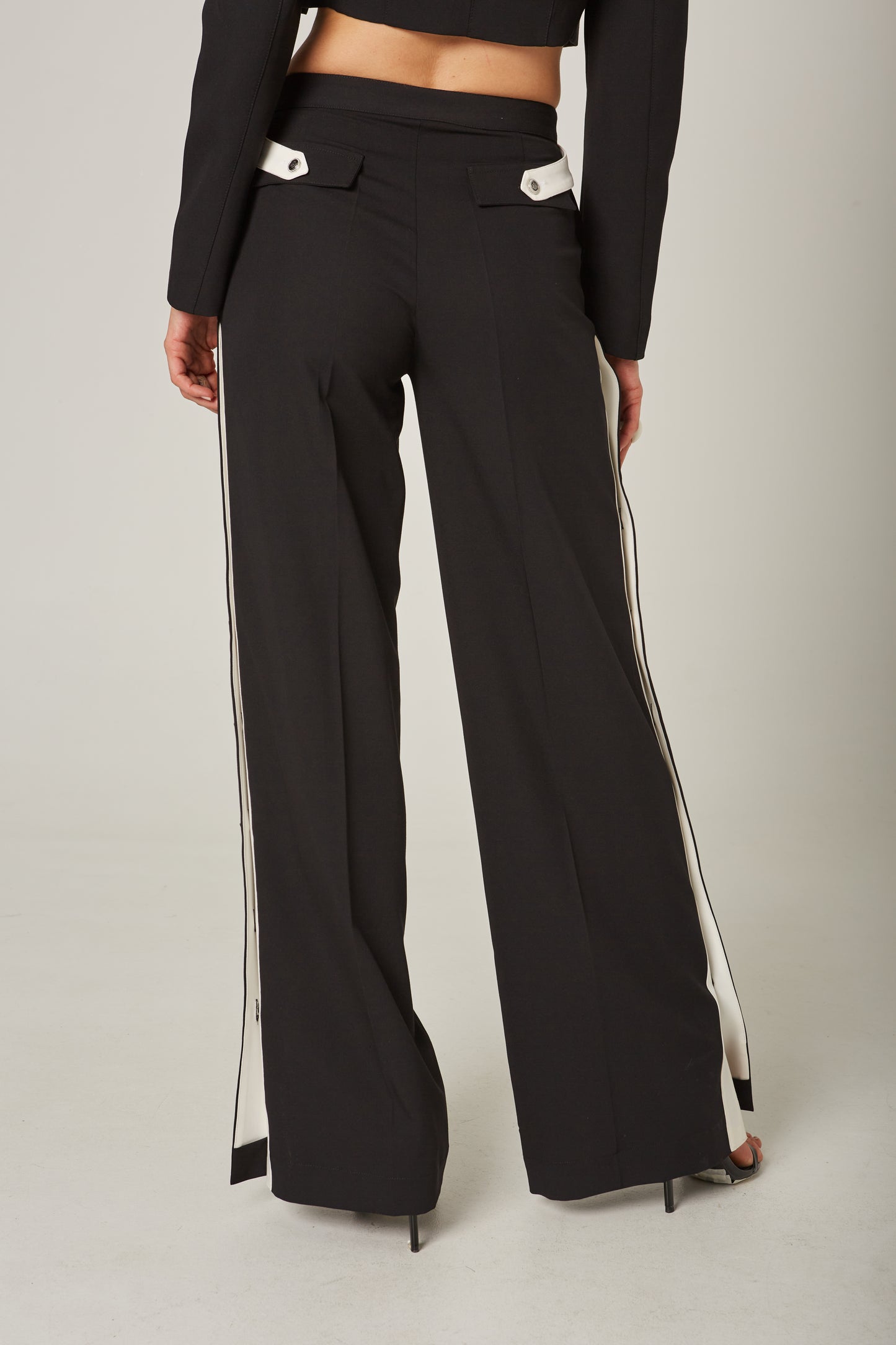 PANTALON TRUST NEGRO/BLANCO